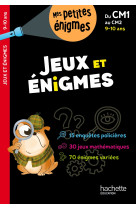 Jeux et énigmes - du cm1 au cm2 - cahier de vacances 2025