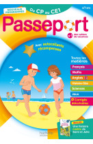 Passeport - du cp au ce1 6/7 ans - cahier de vacances 2025