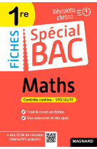 Spécial bac fiches maths 1re bac 2025