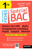 Spécial bac maxi compil de fiches contrôle continu 1re bac 2025