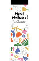 Merci maîtresse - marque-pages