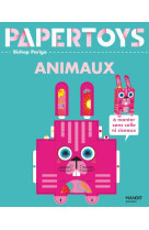 Paper toys animaux