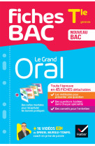 Fiches bac - le grand oral tle - bac 2025