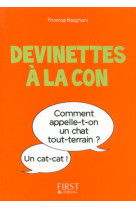 Petit livre de - devinettes à la con