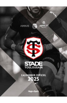 Calendrier mural stade toulousain 2025