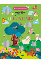 Le printemps - mes autocollants scintillants