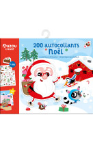 200 autocollants noël ned - ma pochette d'artiste