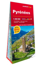 Pyrénées 1/300.000 (carte grand format laminée)