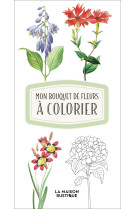 Mon bouquet de fleurs à colorier