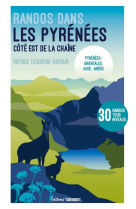 Randonnées dans les pyrénées - côté est de la chaîne