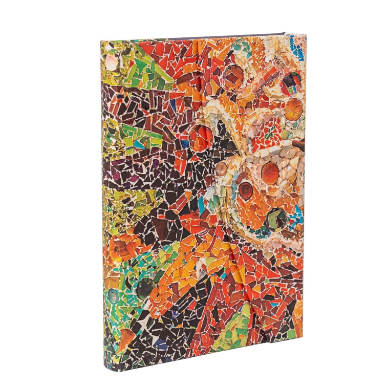 Carnet PB Le Soleil de Gaudi Les Mosaïques de Gaudi Midi LIG. 144PG - XXX - PAPERBLANKS