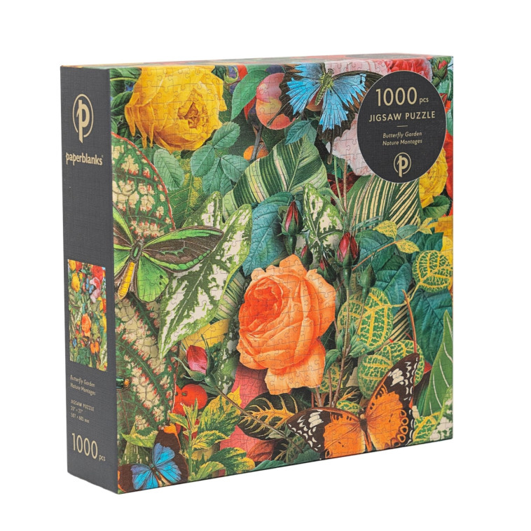 Puzzles Jardin aux Papillons Montages Nature - XXX - PAPERBLANKS