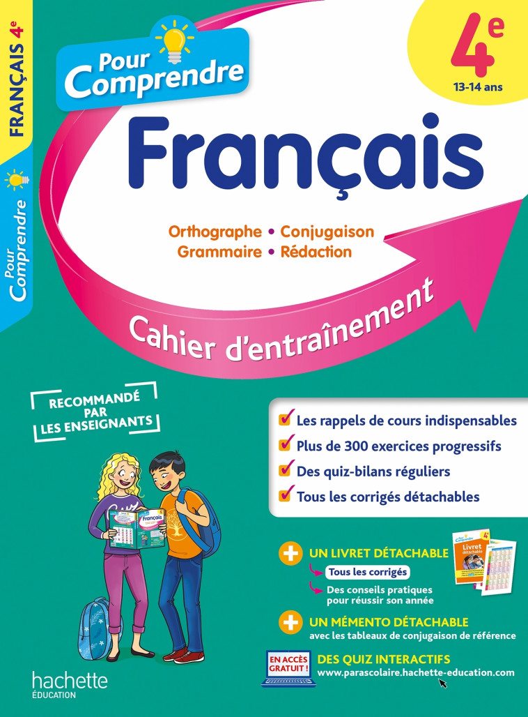 Pour Comprendre Français 4E - Isabelle Lisle, Christelle Amiet - HACHETTE EDUC