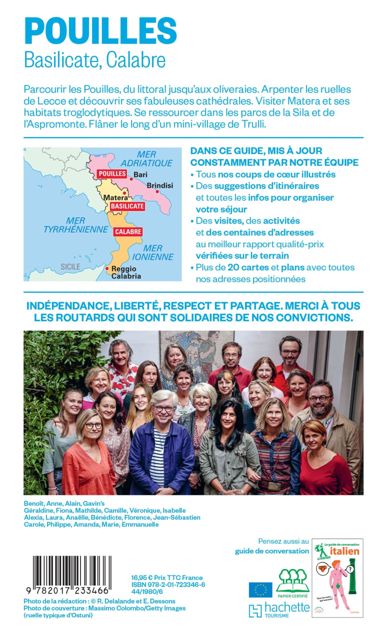 Guide du Routard Les Pouilles 2024/25 -   - HACHETTE TOURI