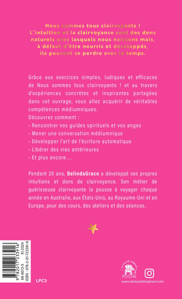 Nous sommes tous clairvoyants - COLLECTOR - Belinda Grace - LOTUS ELEPHANT