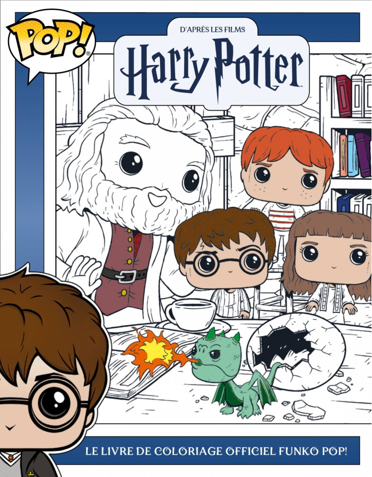 Coloriage Funko Harry Potter - XXX - HACHETTE HEROES