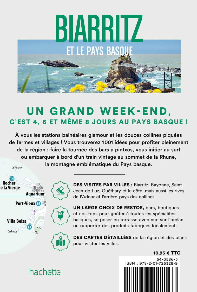 Biarritz et le Pays Basque Guide Un Grand Week-end -   - HACHETTE TOURI