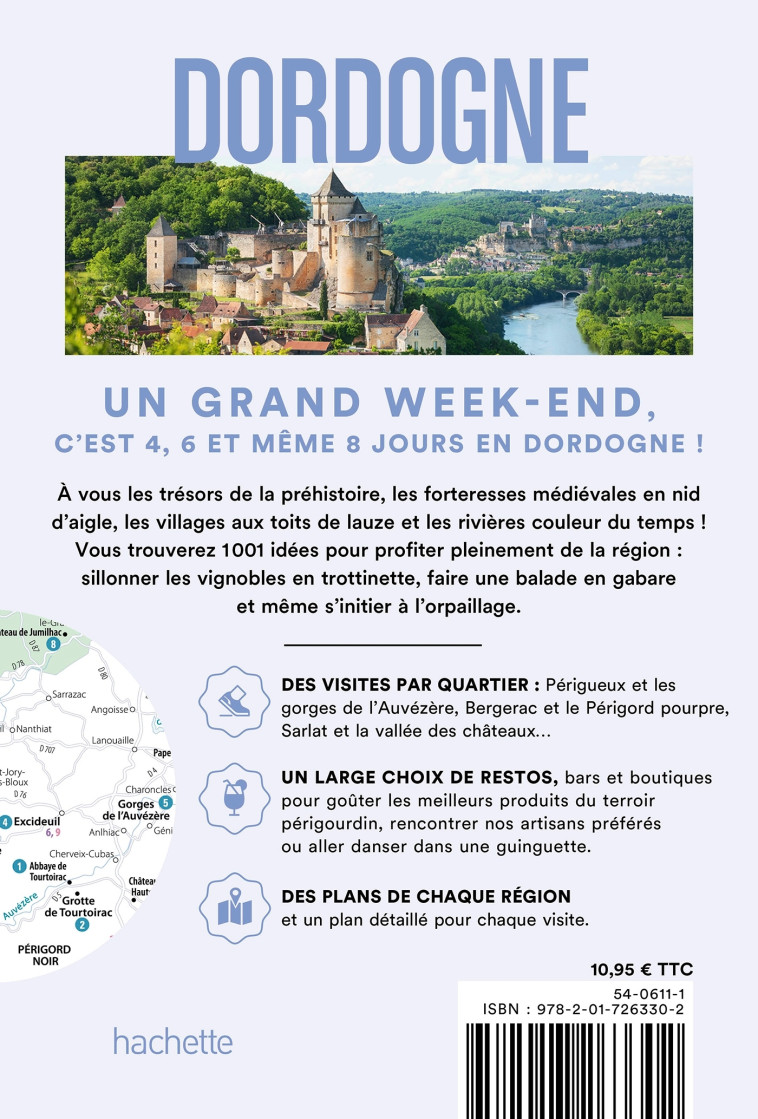 Dordogne Guide Un Grand Week-End -   - HACHETTE TOURI