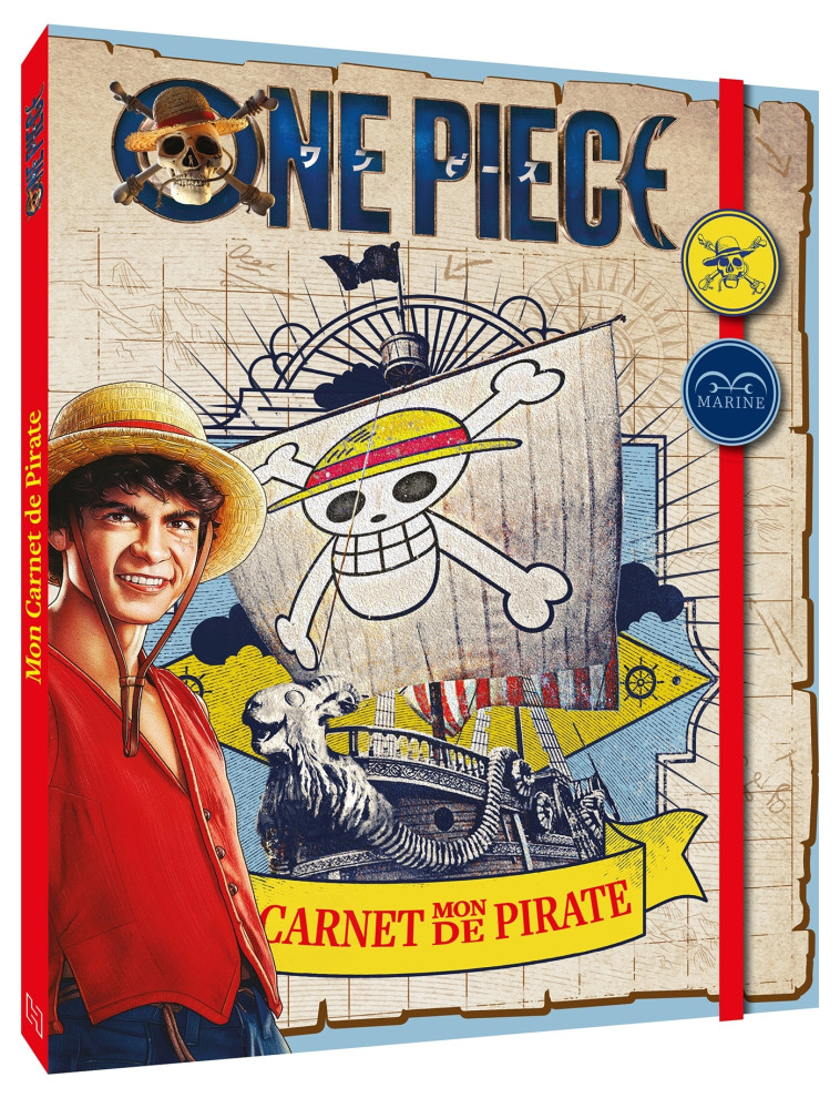 One Piece - Mon carnet de pirate - Netflix Netflix,  Netflix - HACHETTE JEUN.