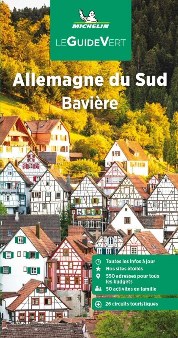 Guide Vert Allemagne du Sud, Bavière - XXX - MICHELIN