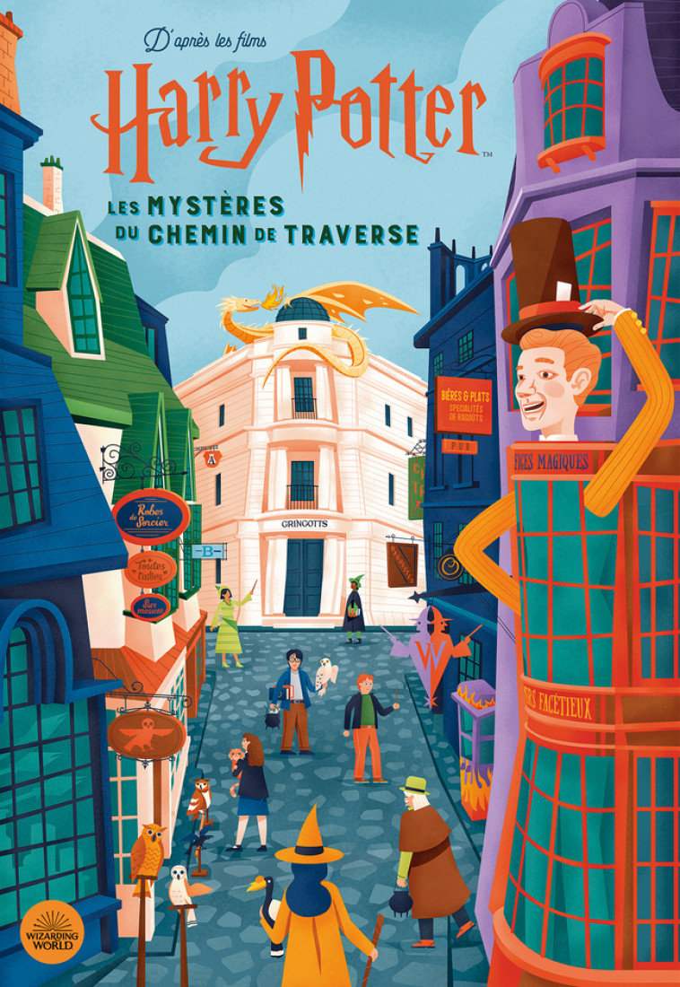 Harry Potter - Harry Potter - Les mystères du Chemin de Traverse - Jody Revenson, Studio Muti, Marie Renier, Jody Revenson, Studio Muti, Marie Renier - GALLIMARD JEUNE