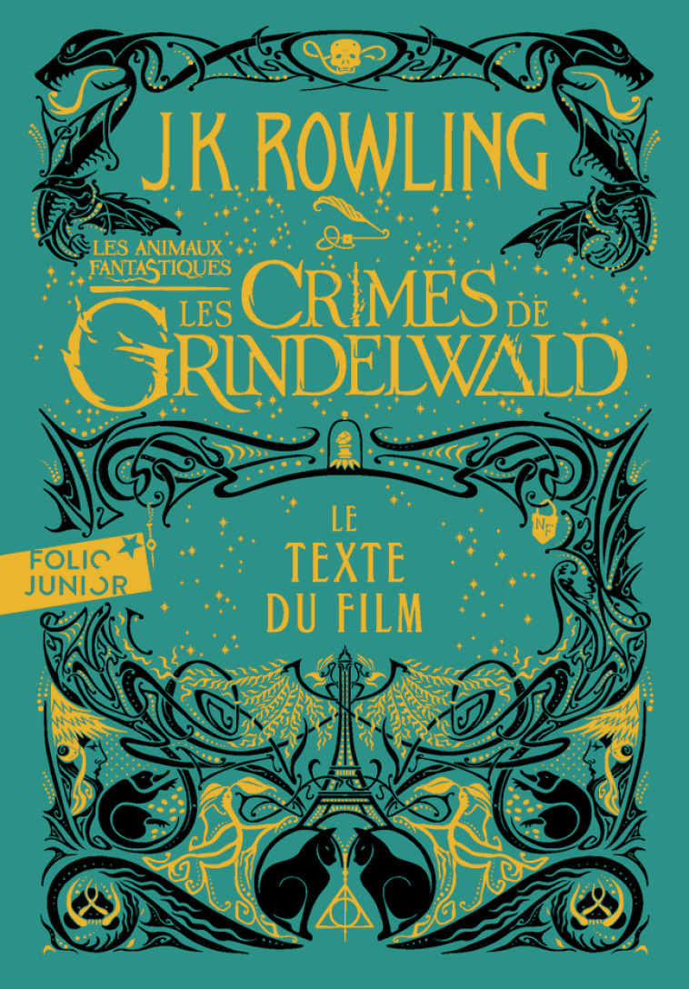 Les Crimes de Grindelwald - J.K. ROWLING,  Minalima, Juliette Garon, Jean-François Ménard, Linda Bruno, J.K. ROWLING,  Minalima, Juliette Garon, Jean-François Ménard, Linda Bruno - GALLIMARD JEUNE