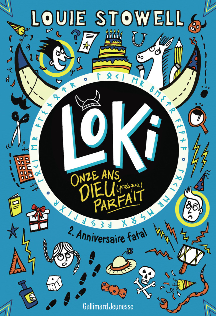 Loki, 11 ans, dieu (presque) parfait - Louie Stowell, Karine Chaunac, Louie Stowell, Louie Stowell, Karine Chaunac - GALLIMARD JEUNE