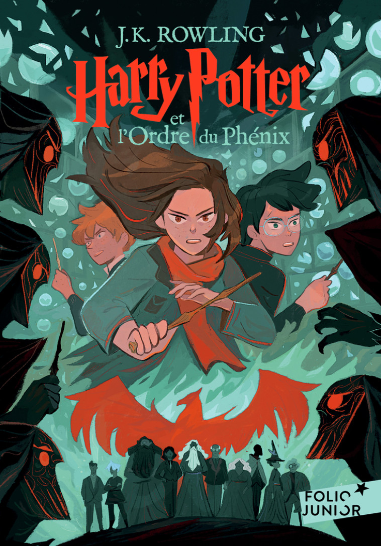 Harry Potter et l'Ordre du Phénix - J.K. ROWLING, Jean-François Ménard, J.K. ROWLING, Jean-François Ménard - GALLIMARD JEUNE