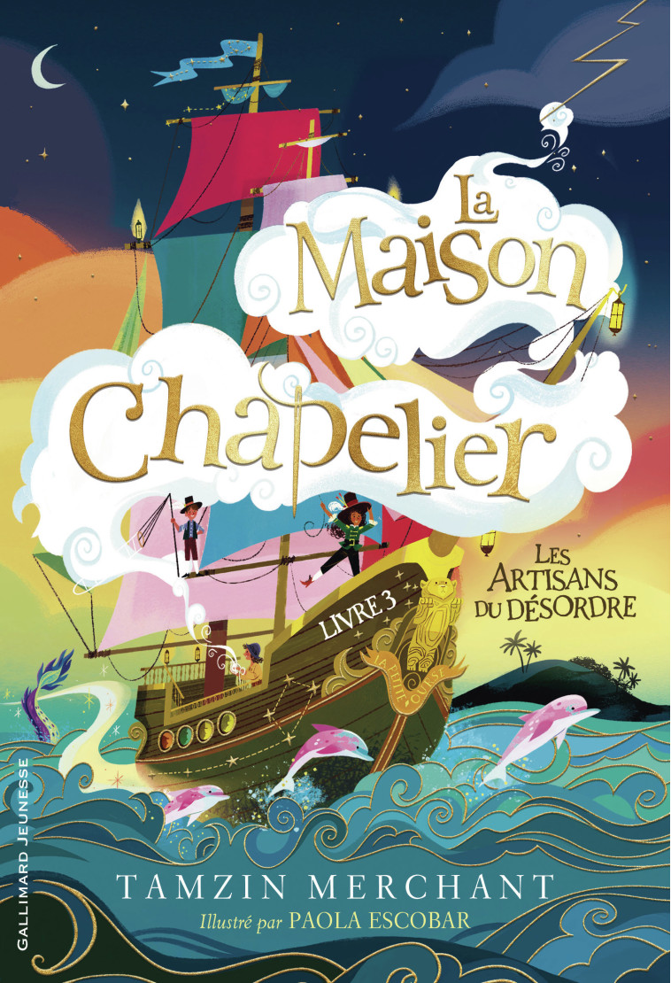 La maison Chapelier -  TAMZIN MERCHANT, Tamzin Merchant, Paola Escobar, Marie Leymarie, Tamzin Merchant, Paola Escobar, Marie Leymarie - GALLIMARD JEUNE