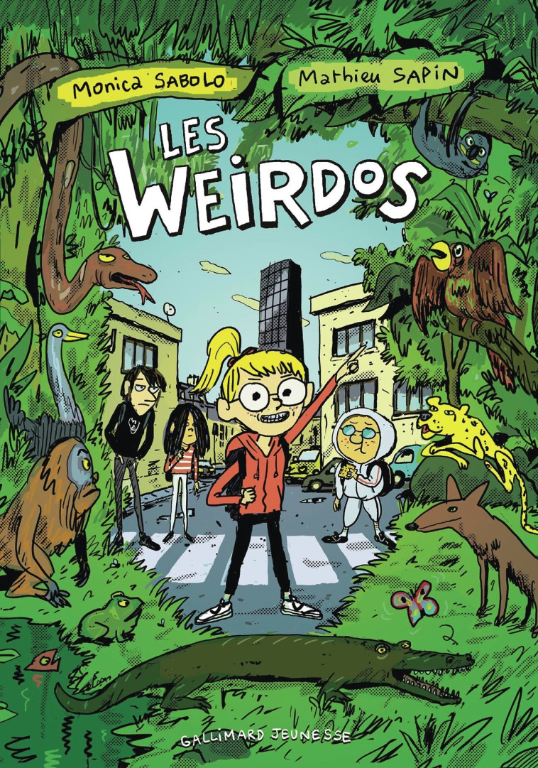 Les Weirdos -  MONICA SABOLO, Monica Sabolo, Mathieu Sapin, Monica Sabolo, Mathieu Sapin - GALLIMARD JEUNE