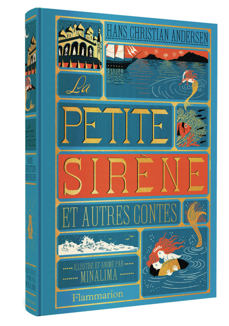 La Petite Sirène et autres contes - Hans Christian Andersen,  Minalima,  Minalima, Hans Christian Andersen,  Minalima - FLAM JEUNESSE