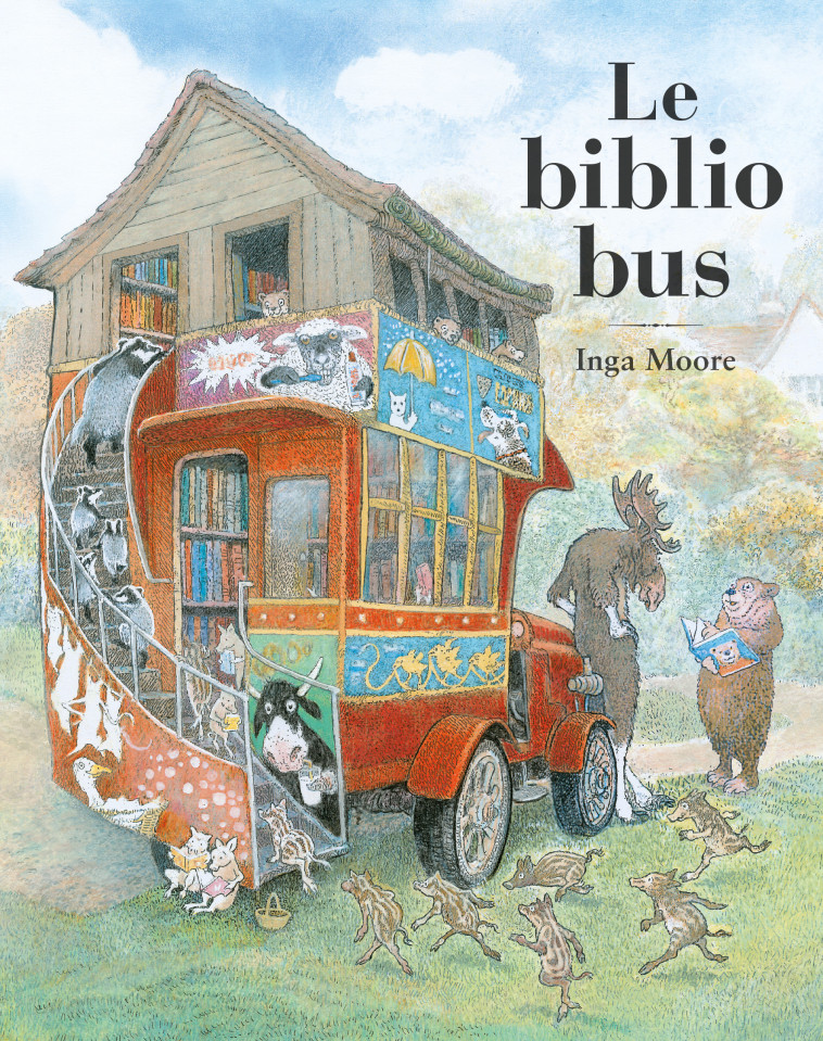 Le bibliobus - INGA MOORE, Aude Gwendoline, INGA MOORE, Aude Gwendoline - EDL