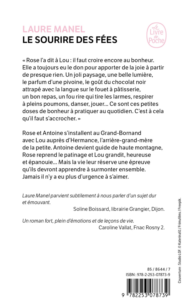 Le Sourire des fées - Laure Manel - LGF