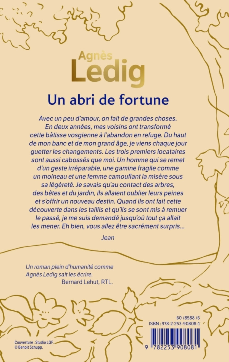 Un abri de fortune - Edition collector - Agnès Ledig - LGF