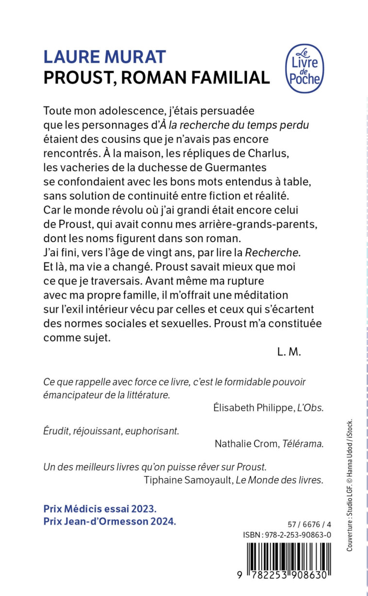 Proust, roman familial - Laure Murat, Laure Murat - LGF