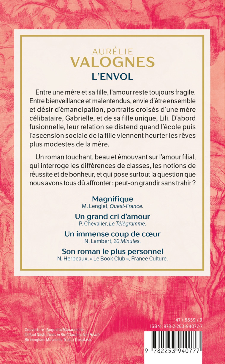 L'Envol - Aurélie Valognes, Aurélie Valognes - LGF