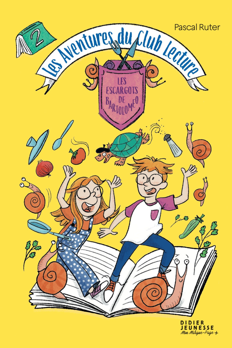 Les Aventures du Club Lecture - tome 2 - Pascal Ruter, Maria Serrano - DIDIER JEUNESSE