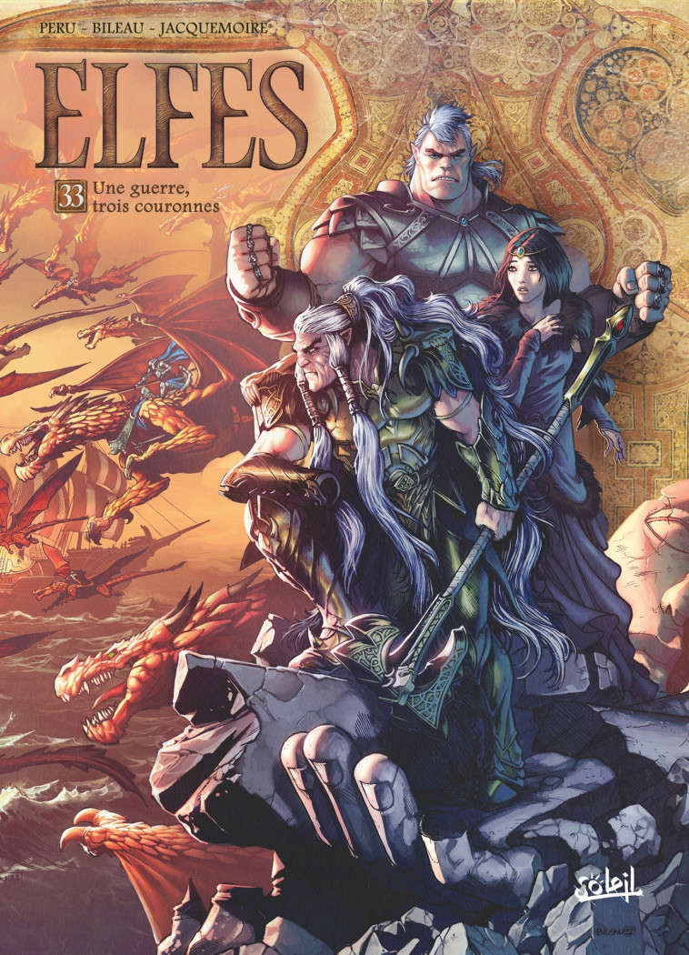 Elfes T33 - Olivier Peru, Stéphane Bileau - SOLEIL