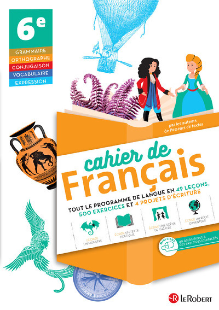 Cahier de Français 6e - Collectif Collectif,  Collectif - LE ROBERT