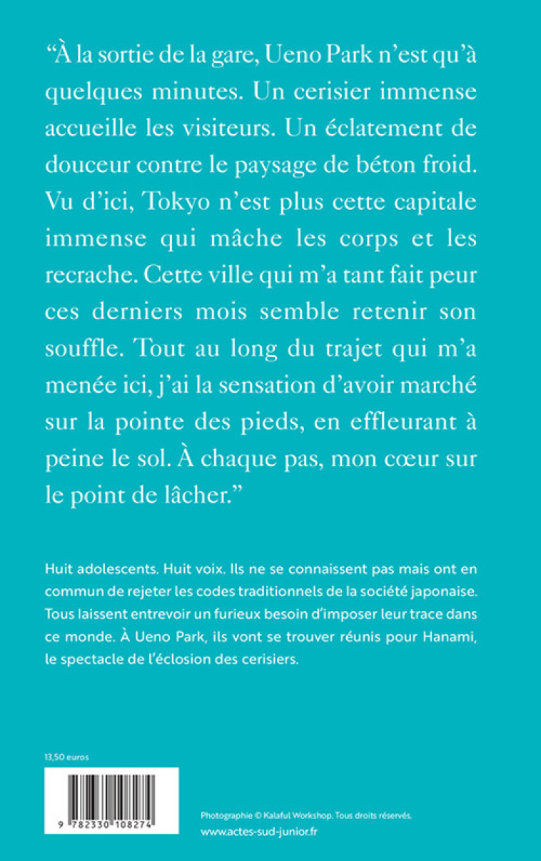 Ueno Park - Antoine Dole, Antoine Dole - ACTES SUD