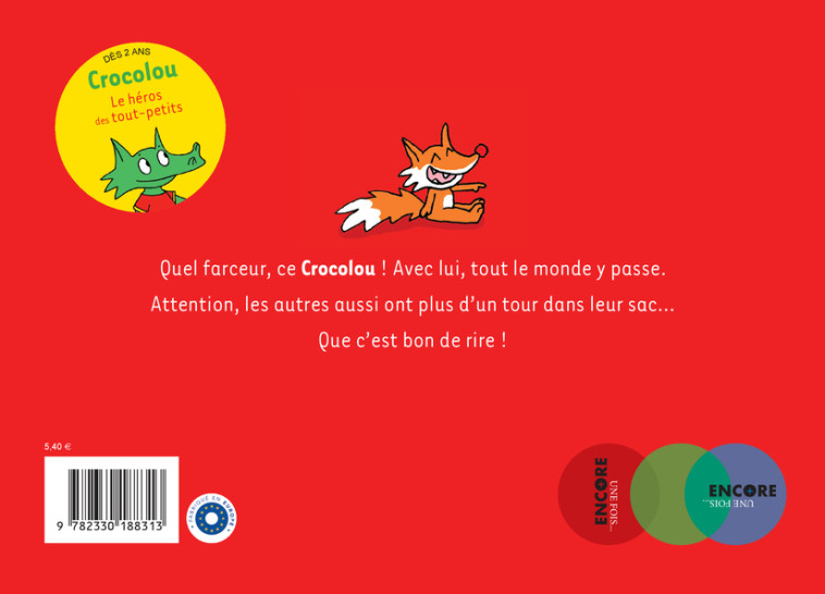 Crocolou fait des farces - Ophélie Texier, Ophélie Texier - ACTES SUD