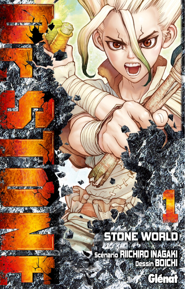 Dr. Stone - Tome 01 - Riichirô Inagaki, Boichi Boichi,  BOICHI - GLENAT