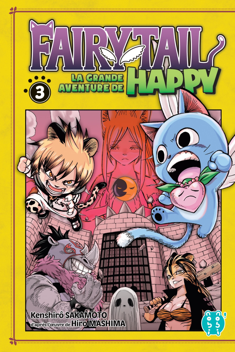 Fairy Tail - La grande aventure de Happy T03 - Kenshirô Sakamoto, Hiro Mashima - NOBI NOBI
