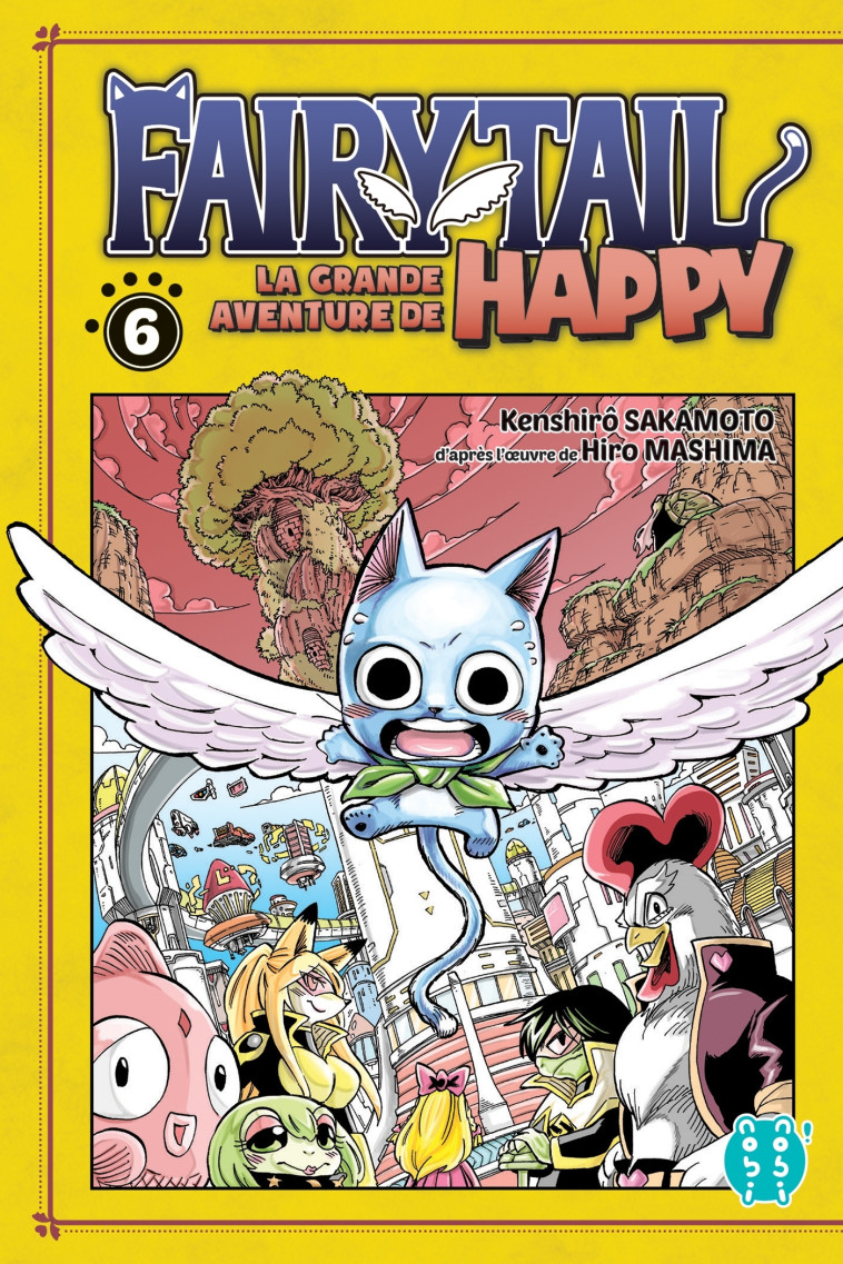 Fairy Tail - La grande aventure de Happy T06 - Kenshirô Sakamoto, Hiro Mashima - NOBI NOBI