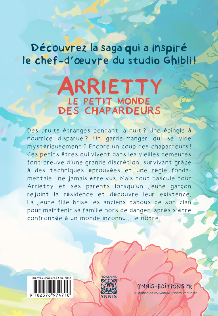 Arrietty, Le Petit Monde des Chapardeurs - Mary NORTON, Magalie Mangin, Magali Mangin - YNNIS