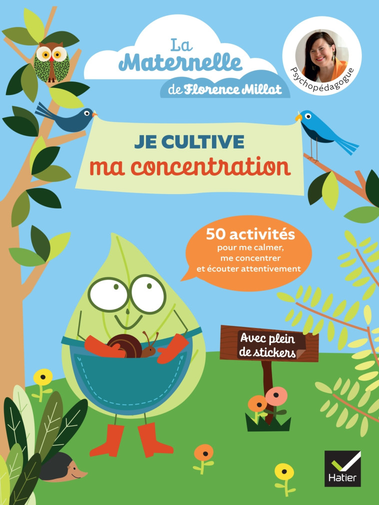 50 activités de Maternelle pour cultiver sa concentration - Florence Millot, Virginia Arraga - HATIER