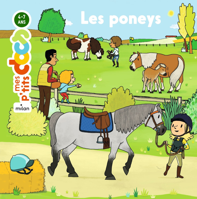 Les poneys - Stéphanie Ledu, Hélène Convert, Stéphanie Ledu, Hélène Convert - MILAN