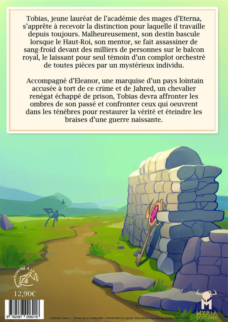 REBIRTH! #1 : Réunis par le Destin - Alexandre SANCHEZ, Ana ROUBIEU - MYRIA EDITIONS