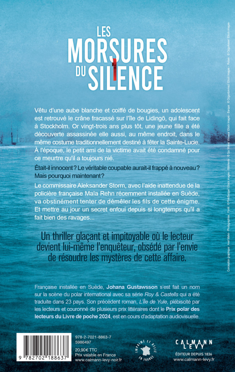 Les morsures du silence - Johana Gustawsson, Johana Gustawsson - CALMANN-LEVY