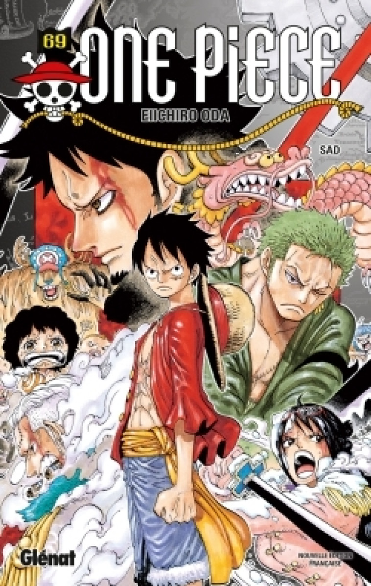 One Piece - Édition originale - Tome 69 - Eiichiro Oda, Eiichiro Oda - GLENAT
